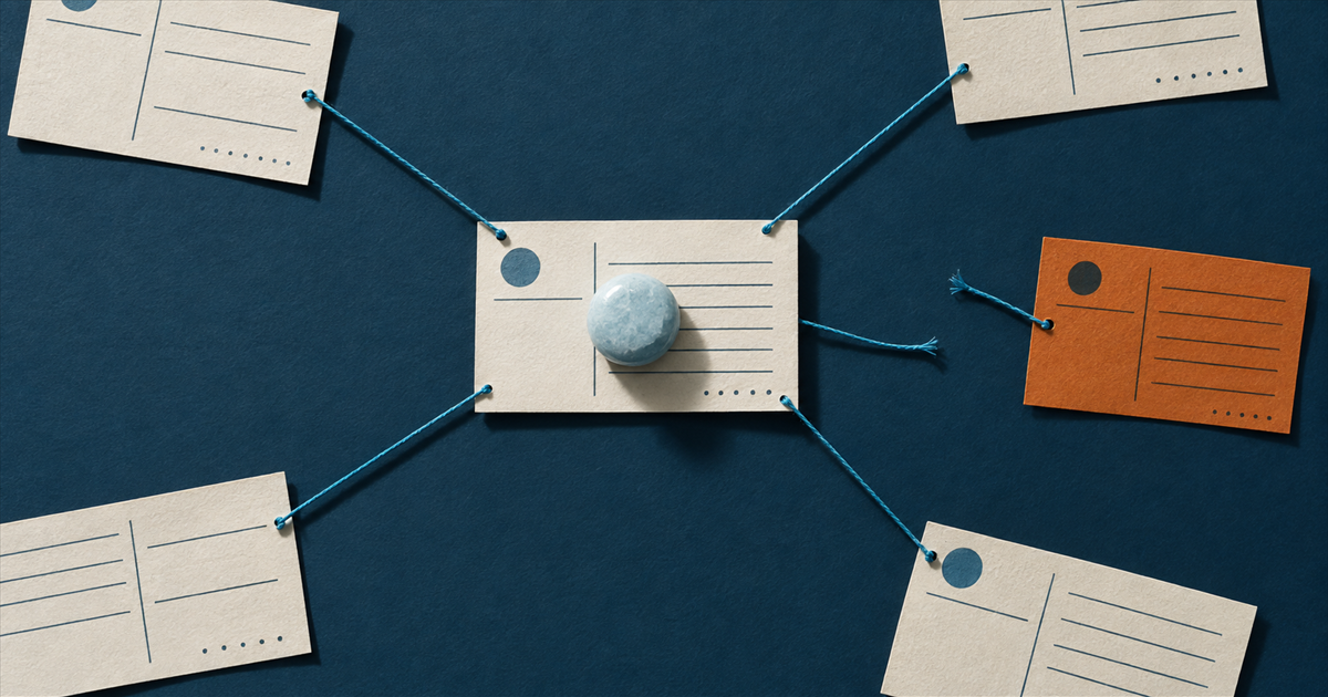 Single source of truth, applied to product data