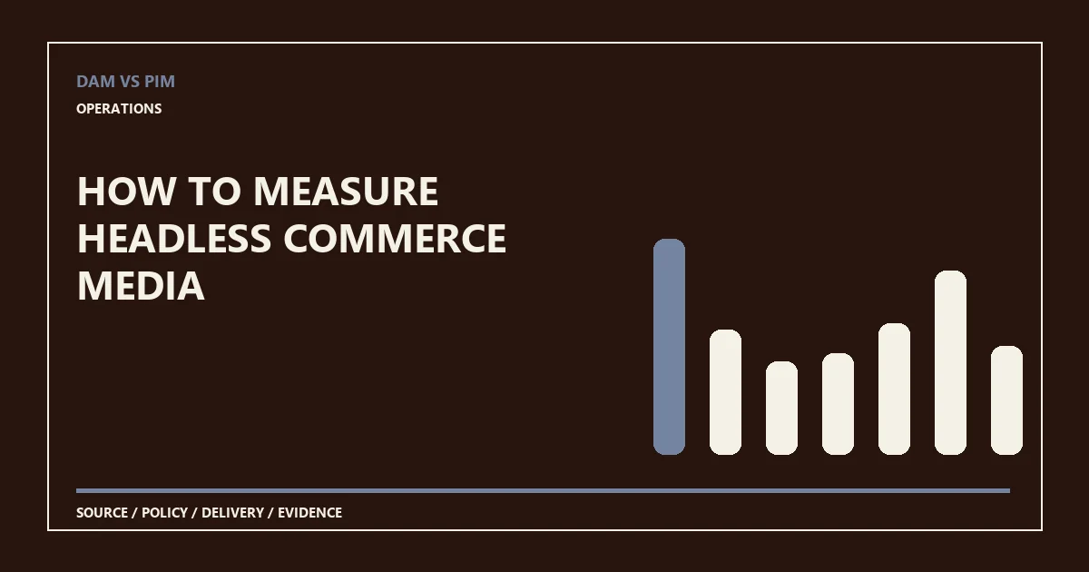 How to measure headless commerce media